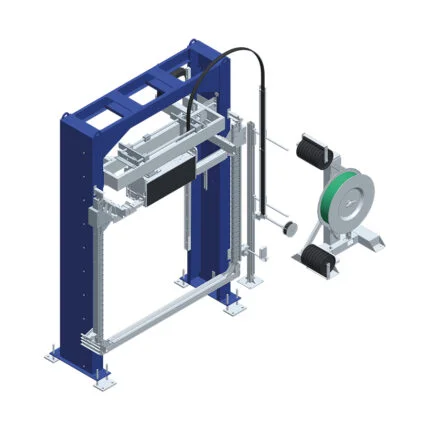 automatic strapping machine for pallets