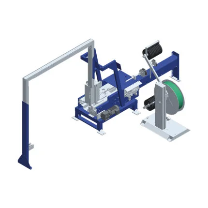 Automatic banding machine for pallets