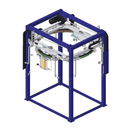 industrial plastic wrap machine