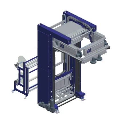 industrial pallet shrink wrap machine